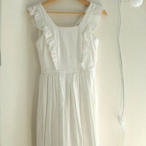 Hearts and Found Pinafore Cottagecore Dress